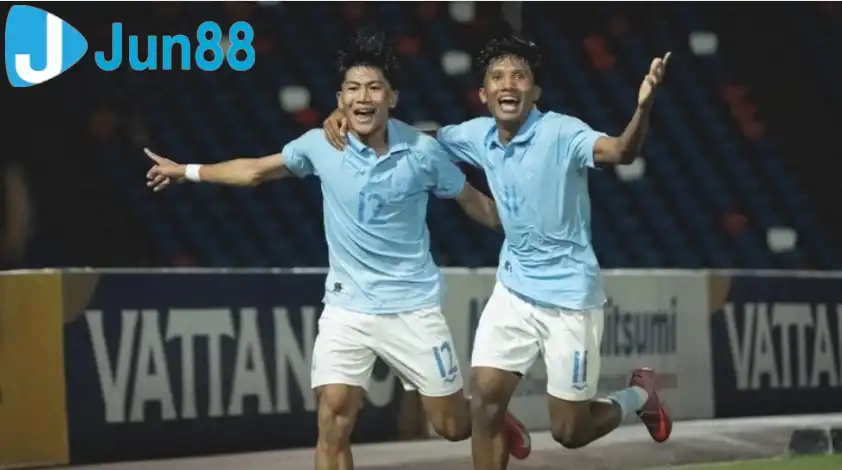 U23 Campuchia sau chiến thắng đầu tay sẽ phải gặp U23 Iraq (Ảnh: AFC)
